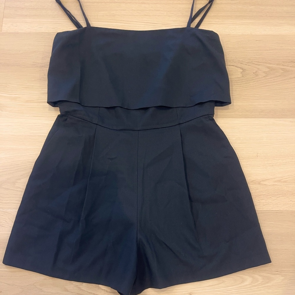 Club Monaco Overlay Romper
